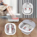 Folding foot bath