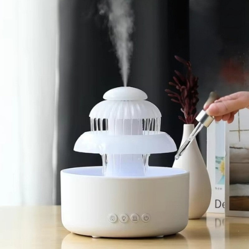 Waterfall humidifier